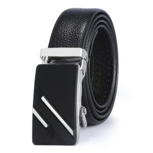 Multiple Sizes Belts Men's Designer Alloy PU Belt Male Fashion Strap Man Automatic Buckle Belt ceinture homme Man Belt For Je
