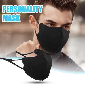 3/5PCS Washable Mask Health Cycling Cotton Mouth Face Mask for Men Women Black Reusable mondkapjes wasbaar mascarillas маска 