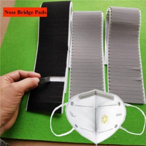 100Pcs/set Microfiber Protection Strip Foam Anti-Fog Nose Bridge Pads Cushion Mouth Mask Comfortable Sponge Protection Strip