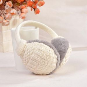 1pc Winter Warm Earmuffs Knitted Children EarMuffs for Boy Earmuffs for Girls Baby Gift Ear Warmers