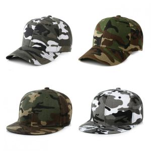 New Fashion Adjustable Unisex Army Camouflage Camo Cap Casquette Hat Baseball Cap Men Women Casual Desert Hat