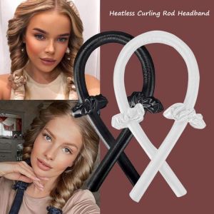 Lazy Heatless Curling Rod Sponge Headband Air Wave Sponge No Heat Curlers Women Sleeping Modeling Tool Hair Accessories