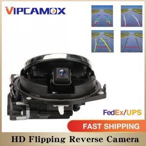 Logo Flip Reversing Camera For VW Golf MK7 MK5 MK6 Passat B8 B6 B7 POLO 6R 2021 New Version Rear View Camera with Trunk Switch