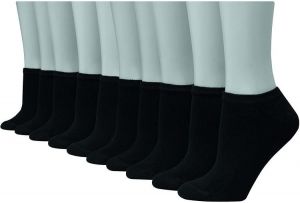 Hanes Women's 10-Pair Value Pack No Show Socks