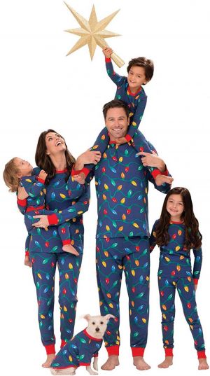 PajamaGram Matching Family Christmas Pajamas - Matching Christmas PJs for Family