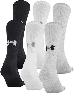 Under Armour womens Cotton Crew Socks, 6-pairs