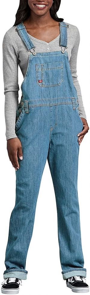 Dickies Women's Denim Bib Overall