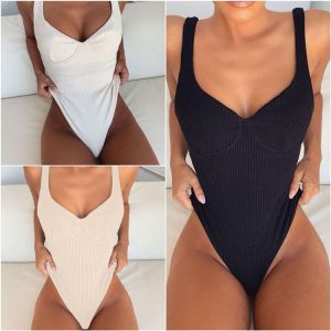 2021 New Bikini Swimwear Women Swimwear One Piece Whole Woman Swimwear Sexy Beach Wear Ruffle Swimsuit  Bathing Suit for Woman