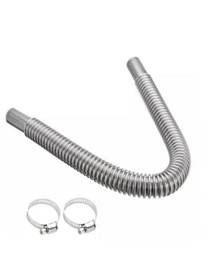 100/150/200/250/300CM Parking Heater Stainless Steel Exhaust Pipe Tube Gas Vent Fit Air Diesels Parking Tank Car Heaters Accesso
