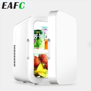 Car Fridge 8L Portable Refrigerator 8L Mini Fridge  Auto Compressor Freezer RV Van Truck Travel Cooler Home Use 12V 220V