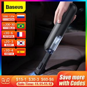Baseus 4000Pa Car Vacuum Cleaner A1 Wireless Vacuum with LED Light for Home PC Cleaning Portable Handheld Auto Vacuum Cleaner