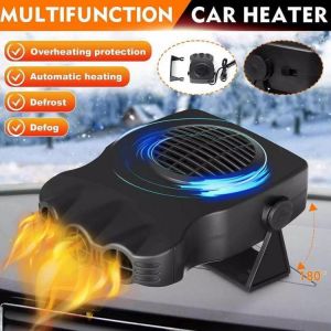 Rotatable Car Heater Fan 12V 150W Portable Window Windshield Defroster Demister Auto Electric Cooling Heating Fan For Car Truck