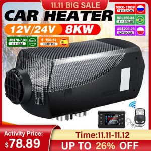 Warmtoo 8KW Car Heater 12V/24V Air Diesel Parking Heater With Remote Control LCD Monitor for RV,Motorhome Trailer,Trucks,Boats