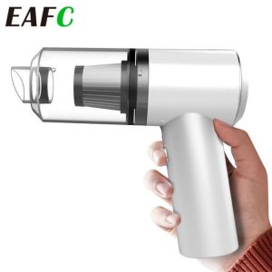 Mini Car Vacuum Cleaner Wireless/Wired Strong Suction 8000Pa Portable Handheld Auto Rechargeable Vacumm Cleaner