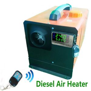 All in One Unit 8KW 12V Car Heating Tool Diesel Air Heater Single Hole LCD Monitor Parking Warmer For Car Truck Bus Boat RV