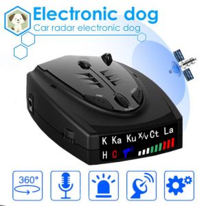 12V Auto Car Anti Radar Detector English Russian Thai Voice Alert X K CT La Vehicle Antiradar Alarm Warning