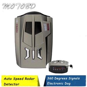 2021 Car Vehicle Radar Detector 360 Degree Anti Car Detector V7 Speed Voice Alert Warning 16 Band Speed Control Detector