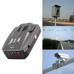 Car Electronics Vehicle Radar Detector Car Speed 360 Degrees Voice Alert Warning LED Display English/Russian       Detetor Radar
