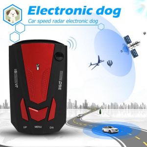 V7 Universal Car Speed Radar Detector Voice Alert Warning Vehicle Speed Monitor Driving Safty Car Alarm System Radar X K Ka Band