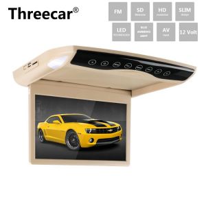 Ultra Thin 1080P 10.4'' Car Monitor Roof Ceiling Mount Flip Down TFT LCD Monitor With MP5 USB SD Car Ceiling Monitor no 