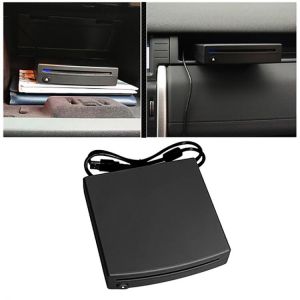 Black USB Interface Car SUV External Stereo Radio Dish Box CD/DVD Player for Android Interior Parts Car Radio