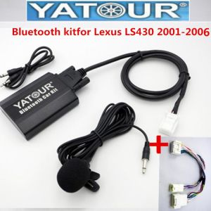 Yatour YTBTK audio Bluetooth Kit Car Mp3 player for Lexus LS430 2001-2006 handsfree Car Adapter Digital Music Changer