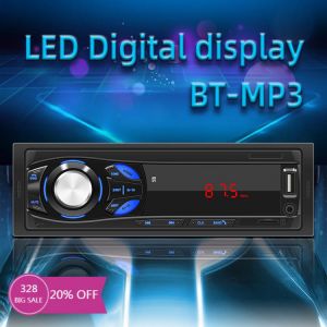 Car Radio Stereo Remote Control Digital Bluetooth Audio Music Stereo 12V Car Radio MP3 Player USB/SD/AUX-IN Functions