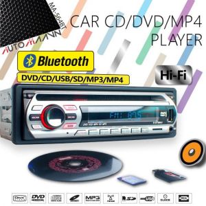 CD/DVD USB/TF RADIO RECEIVER SLOT BLUETOOTH PLAYER WITH CAR IN-DASH