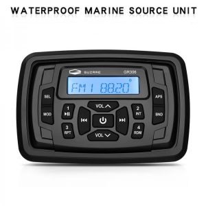 Waterproof Marine Stereo Bluetooth Radio Audio Sound System FM AM Auto Receiver Boat Car MP3 Player For RV ATV Truck Motorcycle
