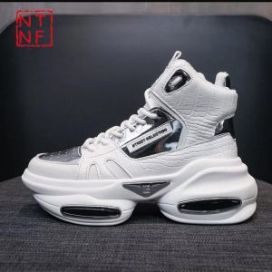 High Top Sneakers Woman Summer Shoes Female Fashion Hight Increasing 7Cm Ladies Trainers Chunky Sneakers Woman Basket Femme