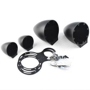3.5'' 4 Inch Car Audio Modified Three-way Midrange Speaker Bracket Tweeter Base Speakers Box Easy Installation Non-destr
