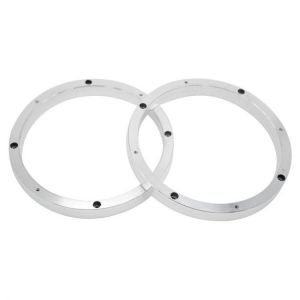 High Quality Univeral 2PCs 6.5inch Speaker Mount Speakers Pad Adapter Plates Bracket Ring Mat Aluminum Alloy Car Refit 6.5'&#