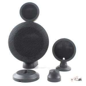 3-3.5'' 4 Inch Car Audio Modified Three-way Midrange Speaker Bracket Tweeter Base Speakers Box Easy Installation Non-des
