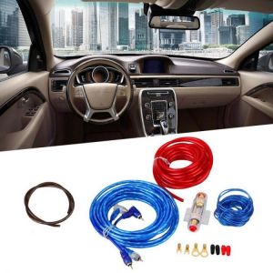 AMP Fuse Holder 8GA Power Cable Subwoofer Speaker 1500W Car Audio Wire Wiring Amplifier Installation Kit Pioneer Car Audio Wire
