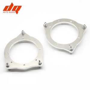 High Quality 2pcs Aluminum Car Door 3.5 Inch Midrange Speaker Mounts 3.5" Metal Spacer Bracket Adapter Holder for Mercedes Be