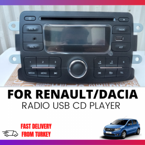 For Dacia Renault Lada - Car Radio Usb Cd Player Bluetooth  281151959R