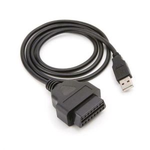16Pin OBD2 To USB Port Charger Adapter Cables Connector Diagnostic Tools