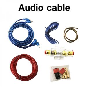 Car 10ga audio cable, car horn cable, audio horn connecting cable, audio fuse, audio cable