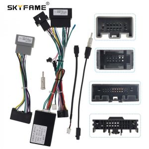 SKYFAME Car Wire harness Cables Canbus For Ford Fiesta 2009-2011 2012-2014 decoder with canbus box