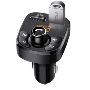 Multi-function car MP3 player FM Bluetooth receiver car music U disk supplies double USB car fast charge