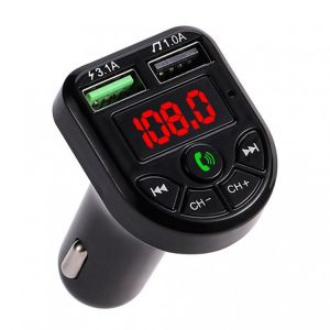 New LED FM Transmitter Bluetooth-compatible Car kit Dual USB Car Charger 3.1A 1A 2 Port USB MP3 Music Player support TF/U Disk