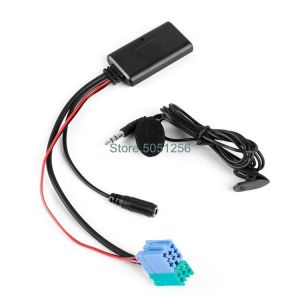 Car Bluetooth 5.0 Aux Cable Microphone Handsfree Mobile Phone Free Calling Adapter For Renault Megane 2 Updatelist Radio