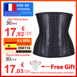MUKATU Latex Waist Trainer Corset Belly Slim Belt Body Shaper Modeling Strap 25 Steel Boned Waist Cincher Gaine amincissante