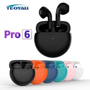 all in one place ביתית Original Air Pro 6 TWS Wireless Headphones With Mic Tws fone Bluetooth Earphone Earbuds Sport Running Earpiece For iPhone Xiaomi