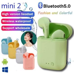 all in one place ביתית Wireless Earphones Mini-2 Waterproof Sport Earbuds For all phones Headset Bluetooth Earphones PK i7s i12 i9s tws