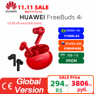 HUAWEI FreeBuds 4i Bluetooth Earphone TWS Wireless Active noise reduction |Pure sound quality Wireless Headphones