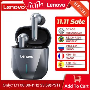 Lenovo XG01 Gaming Earbuds 50ms Low Latency TWS Bluetooth Earphone with Mic HiFi wireless headphones ipx5 waterproof Earbuds