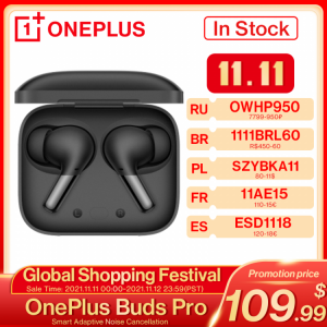 2021 New OnePlus Buds Pro WIRELESS headphone noise canceling tws bluetooth Wireless with microphone In-ear earphones bluetooth