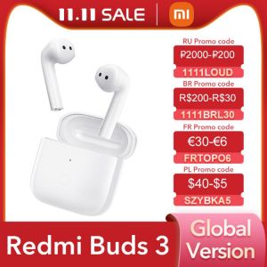 Global version Xiaomi Redmi Buds 3 TWS Wireless Bluetooth Earphone Dual Mic Noise Cancellation Earbuds QCC 3040 IP54