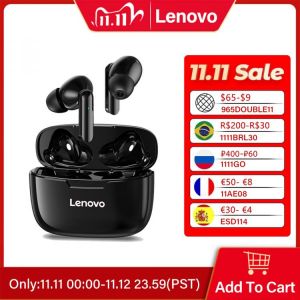 Lenovo Wireless Earphone XT90 TWS Bluetooth 5.0 Sports Headphone Touch Button IPX5 Waterproof Earplugs with 300mAh Charging Box